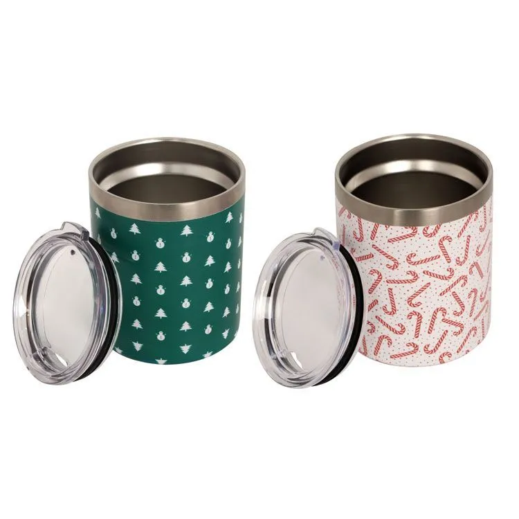 Chrismas wine tumblers