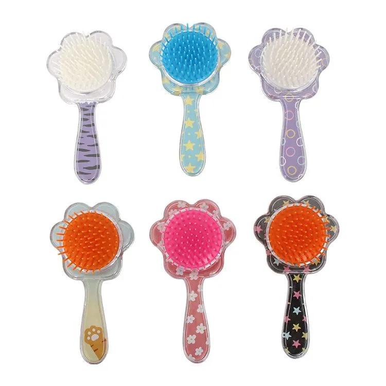 Wholesale Footprint-Shaped Children Hair Brush