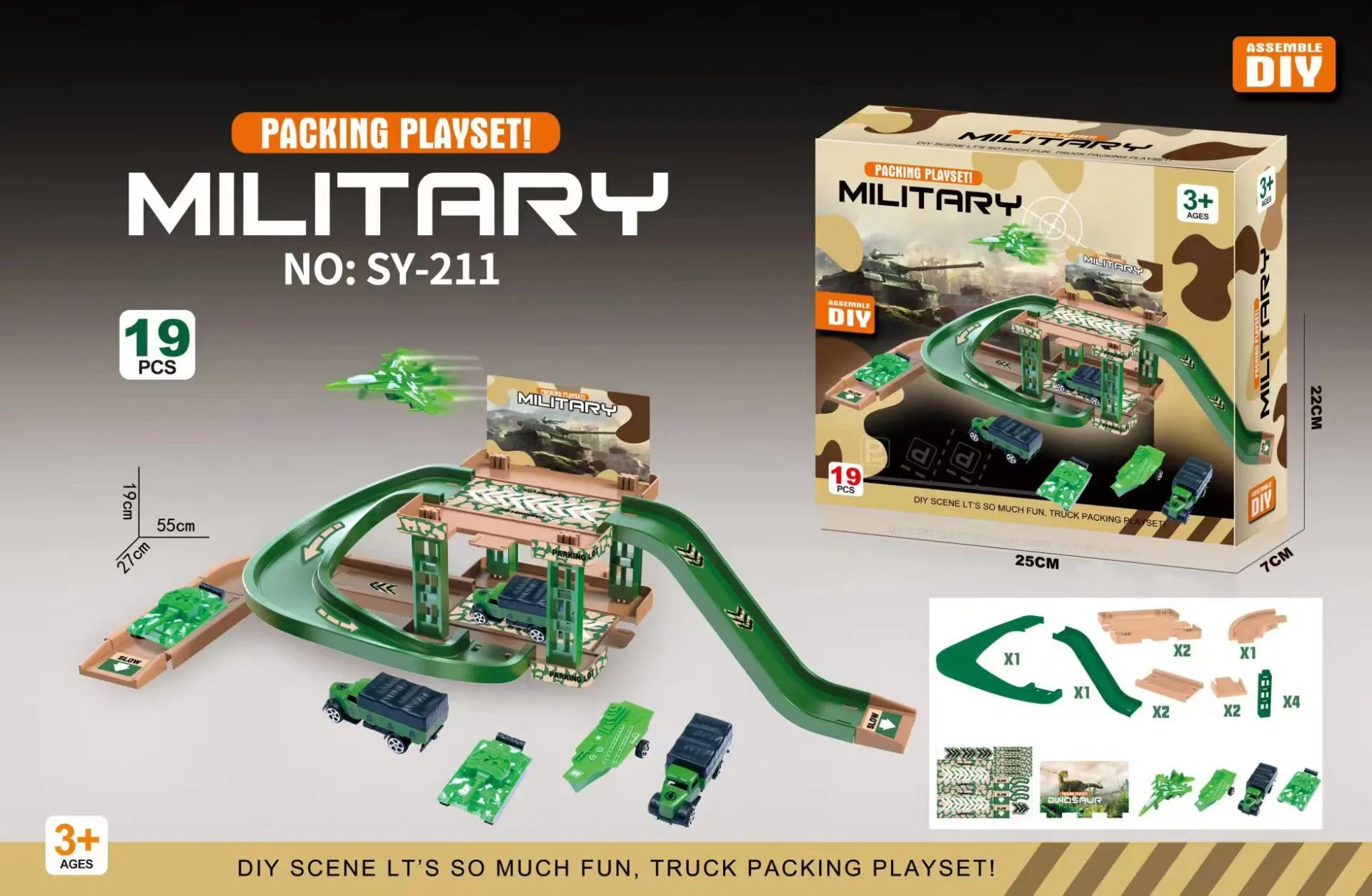 OEM Split DIY Military Parking Lot1 scaled 2024091909561784